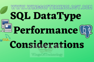 SQL-DataType-Performance-Considerations